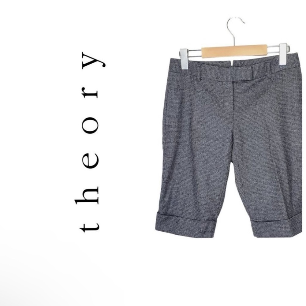 Theory Bermuda Cotton Shorts Size 6